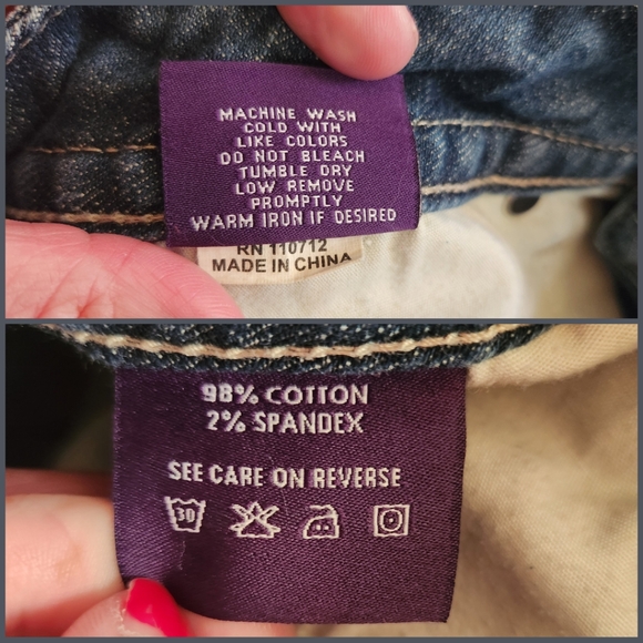 Vigoss Fit/Bootcut Jeans Size 11 - Picture 6 of 16